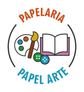 Logotipo Papel arte Papelaria